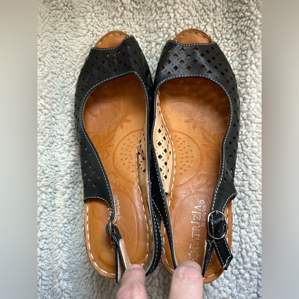 Patrizia leather wedge heels 41